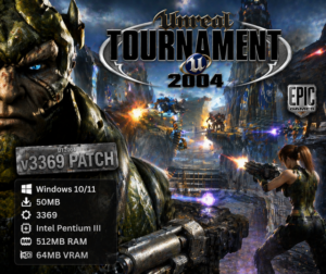 Fix Unreal Tournament 2004 Issues on Low-End PC with UT2004 v3369 Patch
